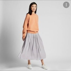 Uniqlo midi skirt